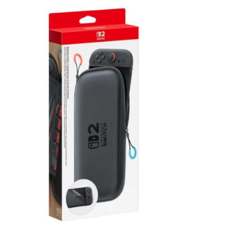 NINTENDO SWITCH 2 CASE CUSTODIA E PELLICOLA PROTETTIVA UFFICIALE